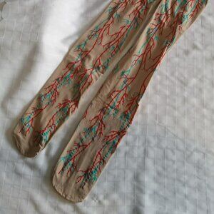 New tights with vein and artery patterns, stretchy